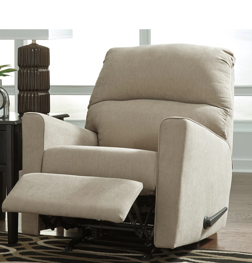 American Design Furniture by Monroe - Leslie Rocker Recliner